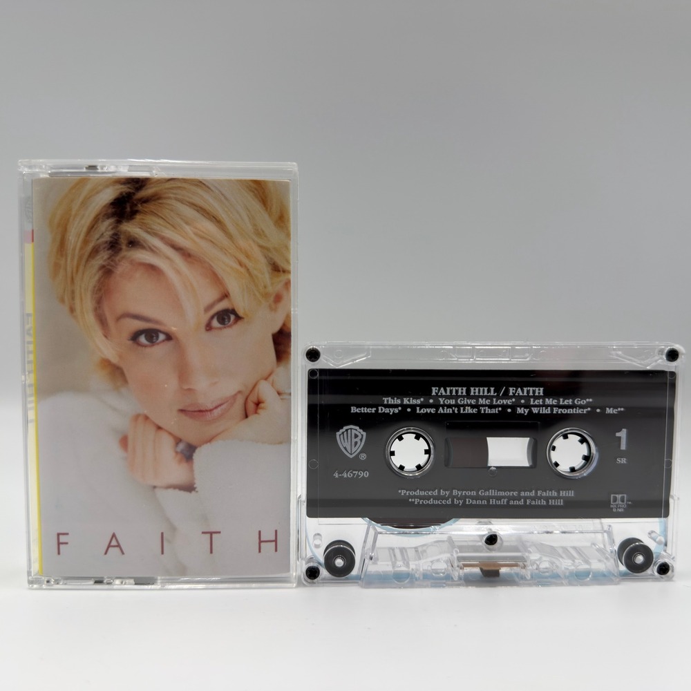 Faith Hill Faith Cassette Tape 1998 Warner Bros 4-46790 This Kiss Country Music